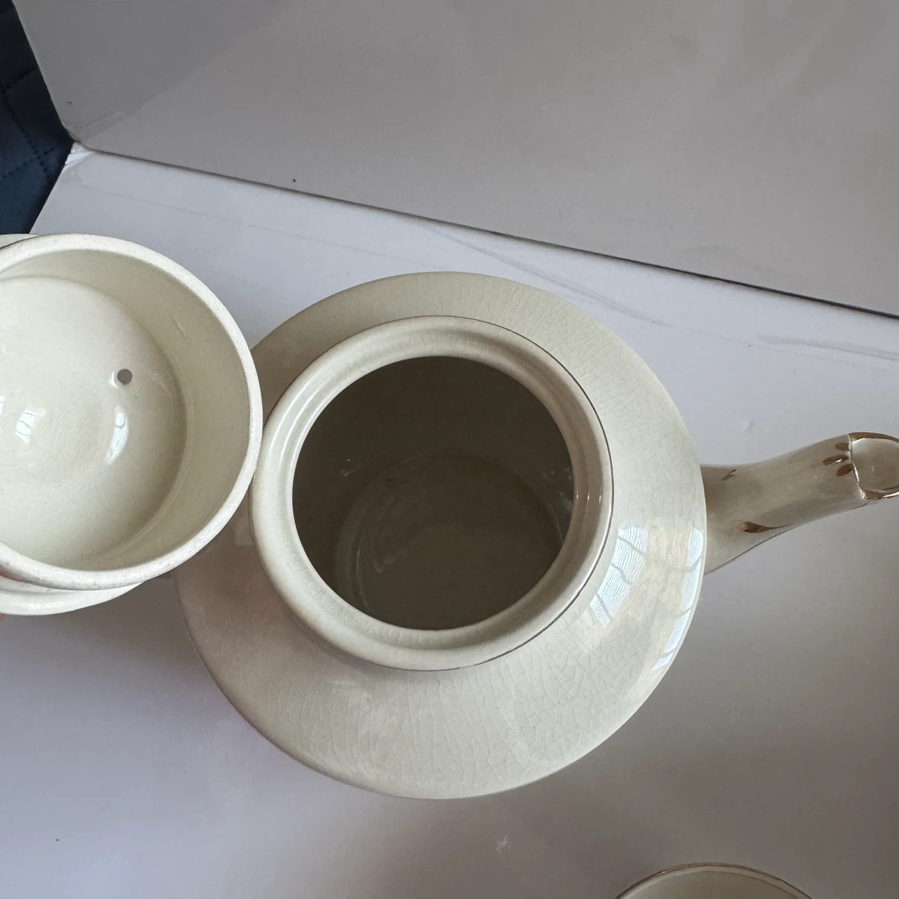 Vintage Floral 5 pc Tea Set Portugal - photo 4