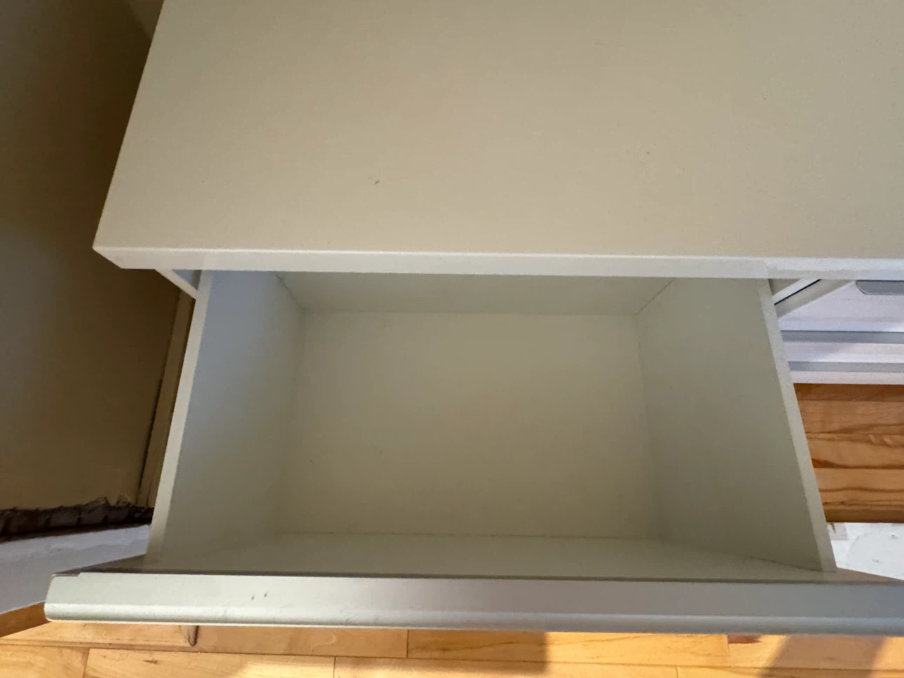 White TV Stand with Drawers and Doors - photo 5