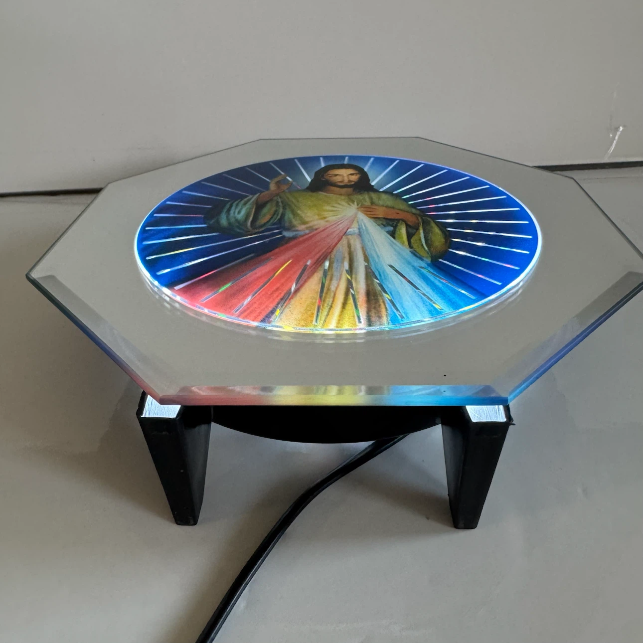Divine Mercy Jesus Illuminated Lamp Kaleidoscope - photo 4