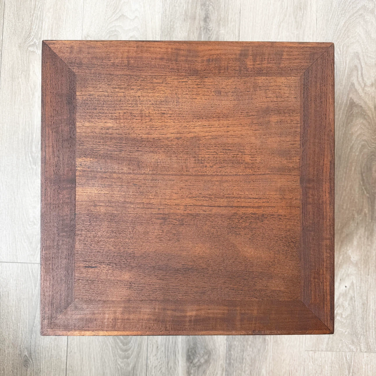 Vintage Ming style accent table-solid wood top / lacquer body - photo 4