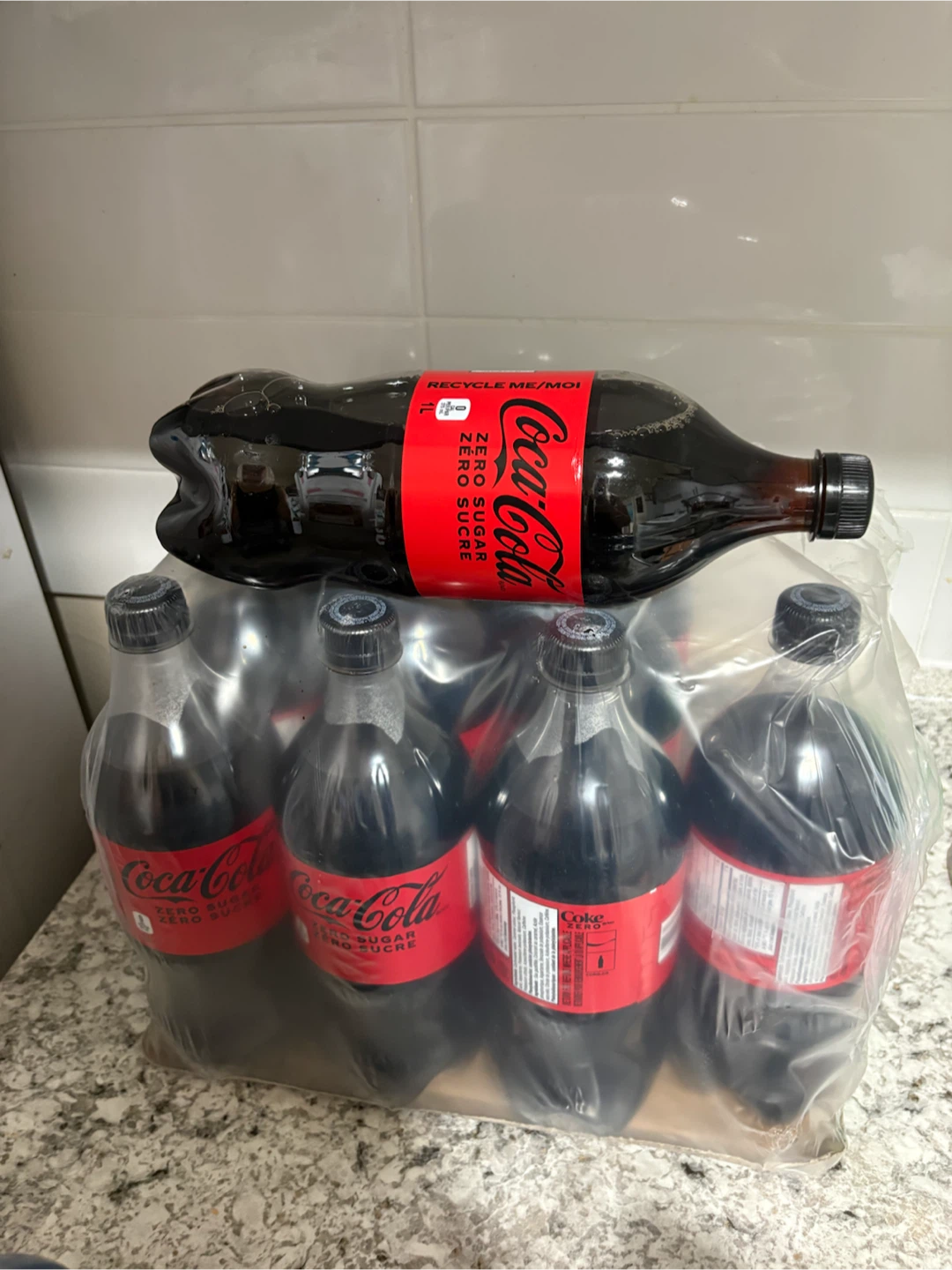 Coca-Cola Zero Sugar 10x 1L Bottles