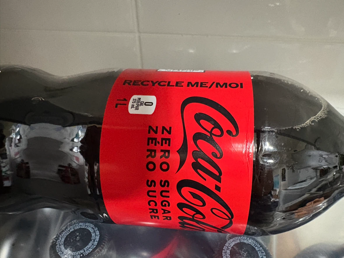 Coca-Cola Zero Sugar 10x 1L Bottles - photo 2