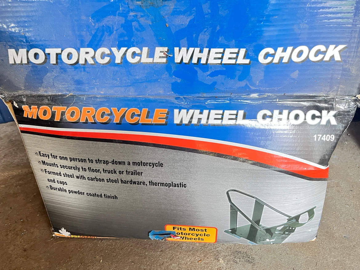 Motorcycle Wheel Chock