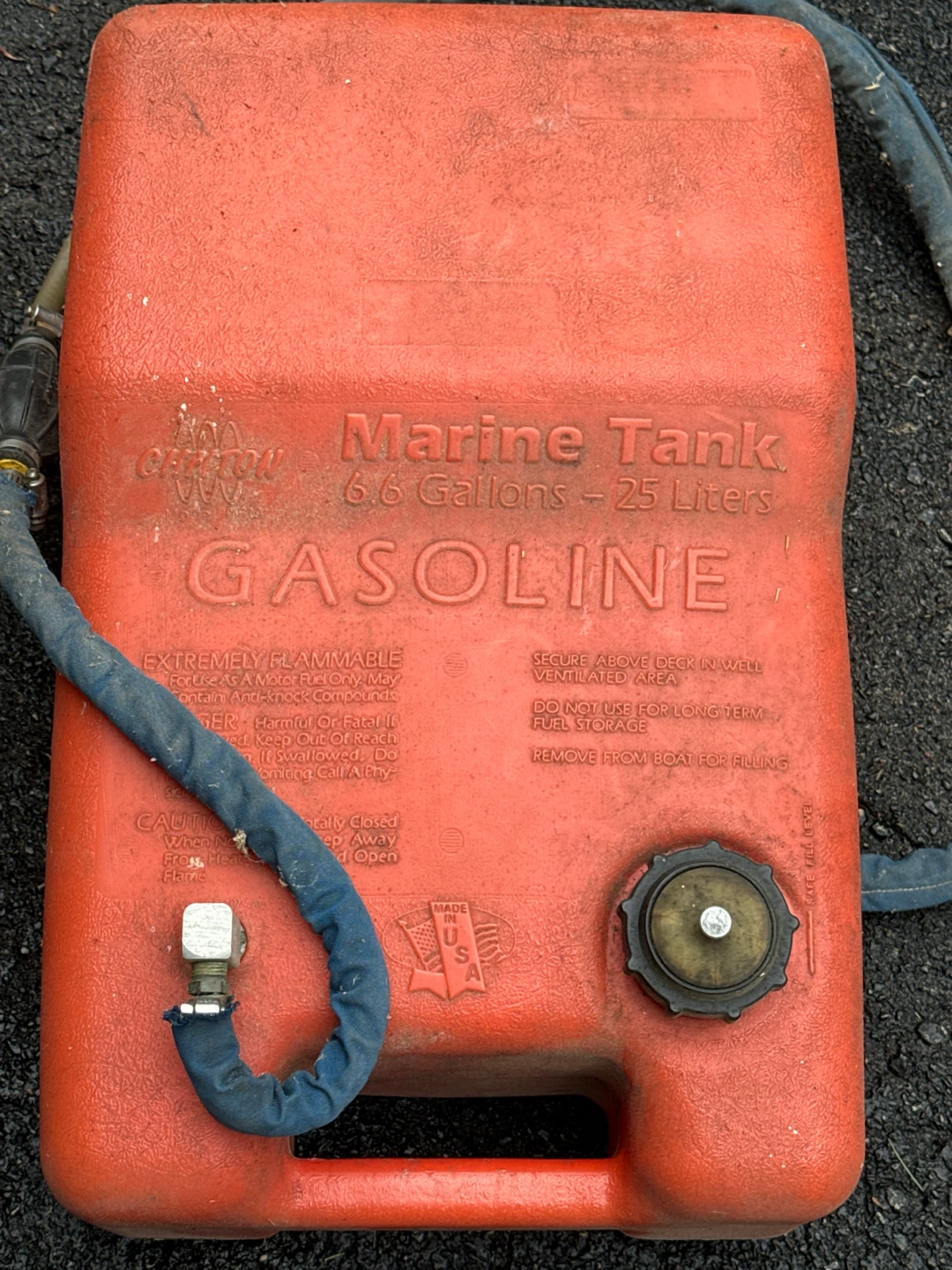 Marine Gas Tank 6.6 Gallons