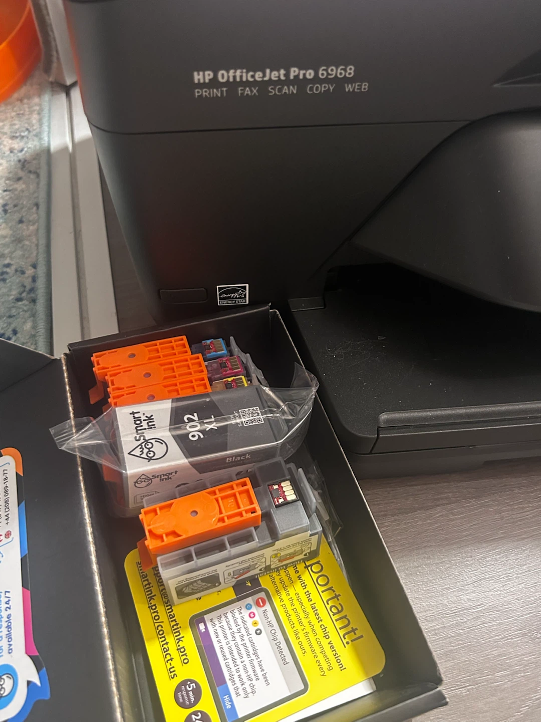 HP OfficeJet Pro 6968 Printer with Ink Cartridges - photo 3
