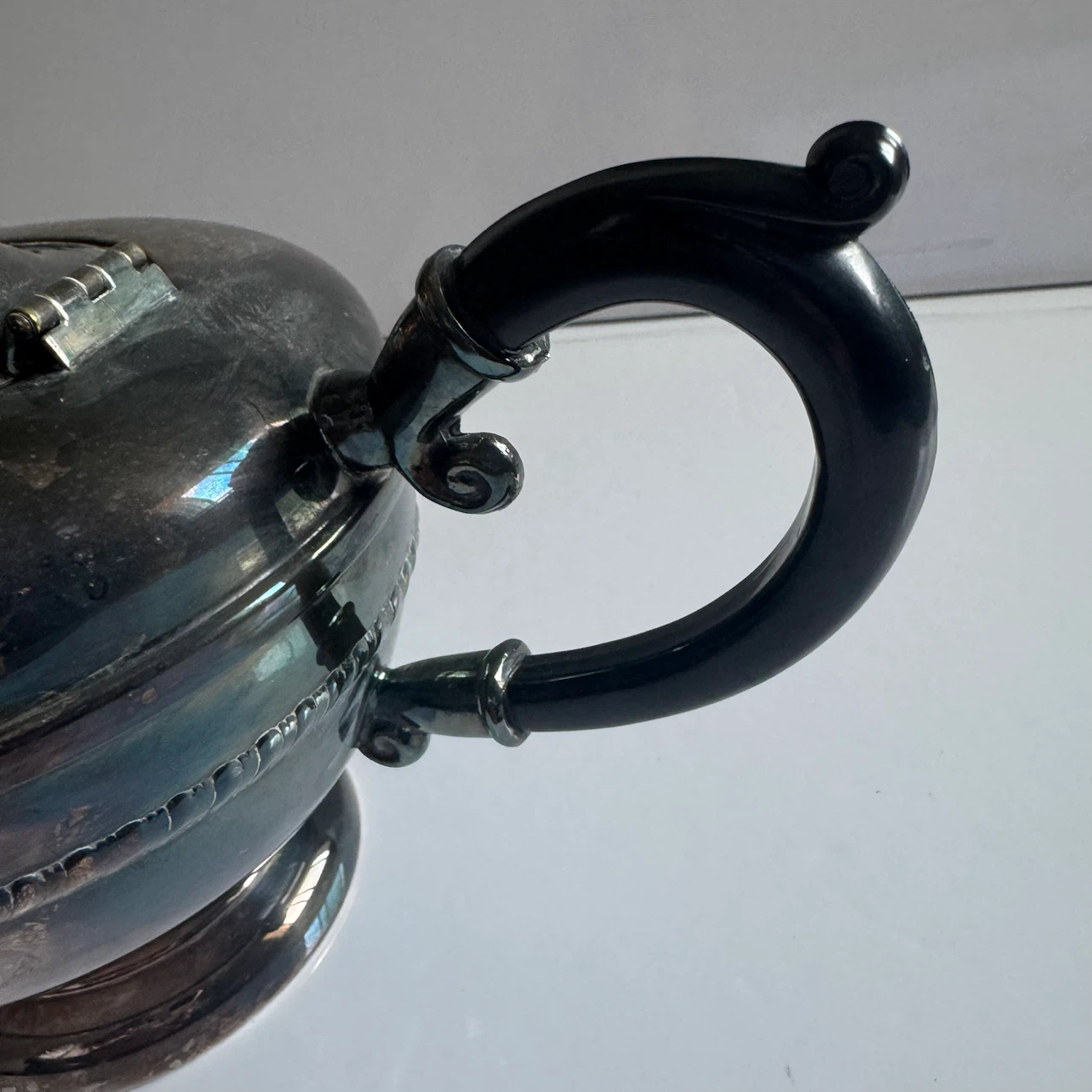 Vintage Silver Plated Teapot Viking plate EP Brass - photo 2
