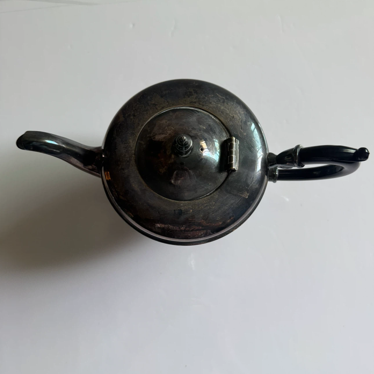 Vintage Silver Plated Teapot Viking plate EP Brass - photo 3