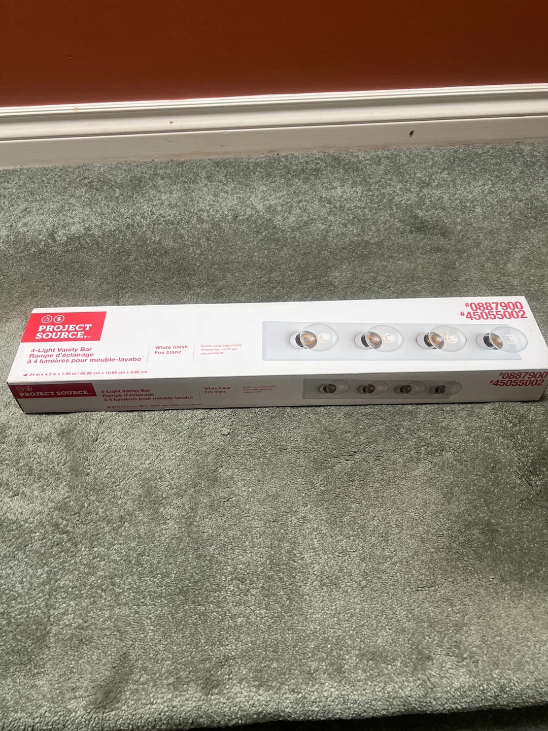 Project Source 4-Light Vanity Bar