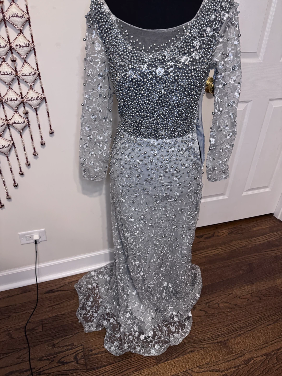 Beaded Evening Gown - photo 2