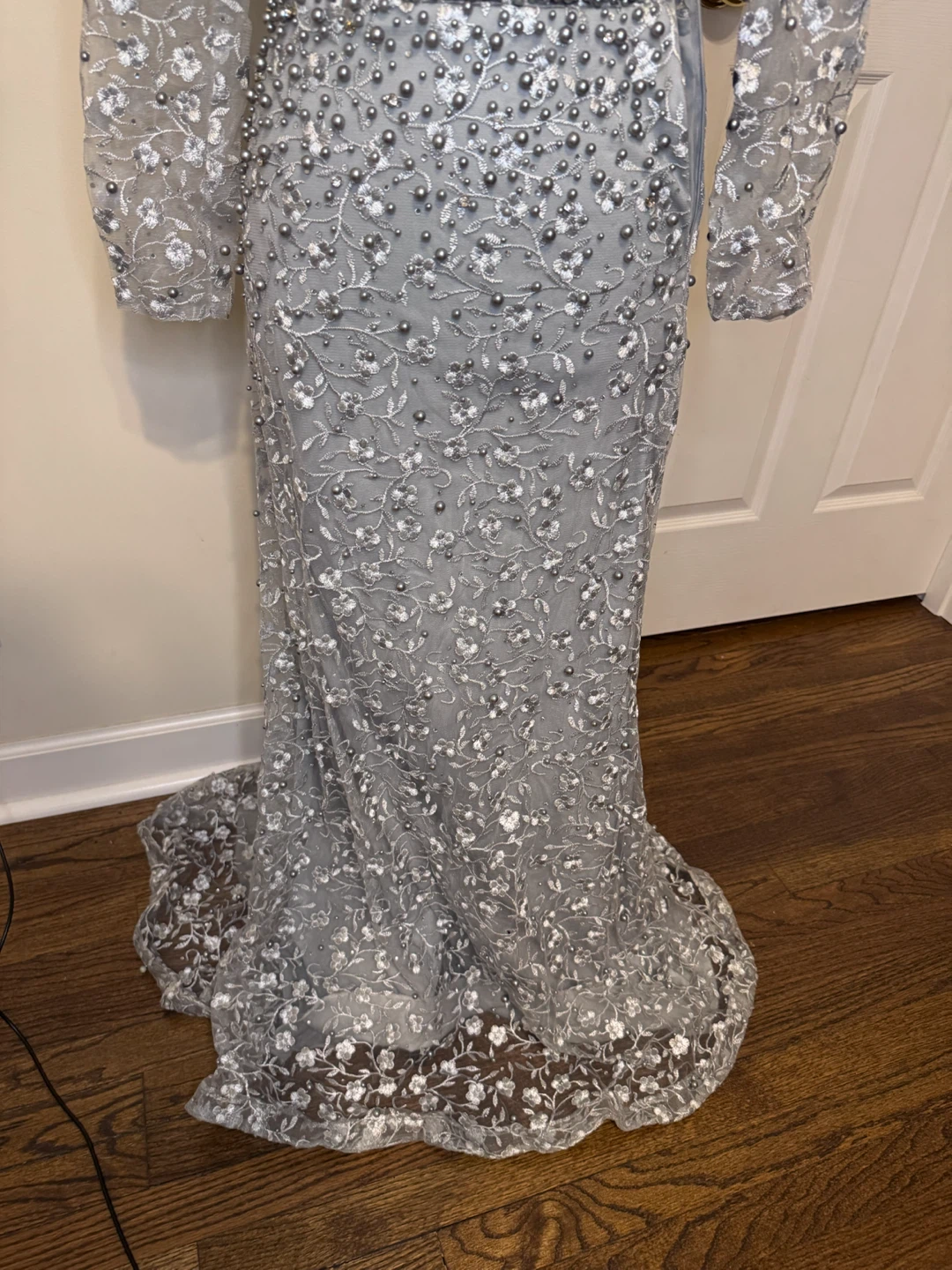 Beaded Evening Gown - photo 3