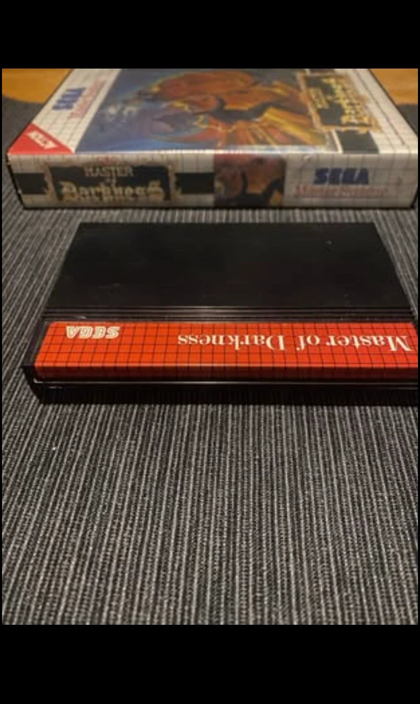 Master of Darkness Sega Master System RARE Castevania like - photo 2