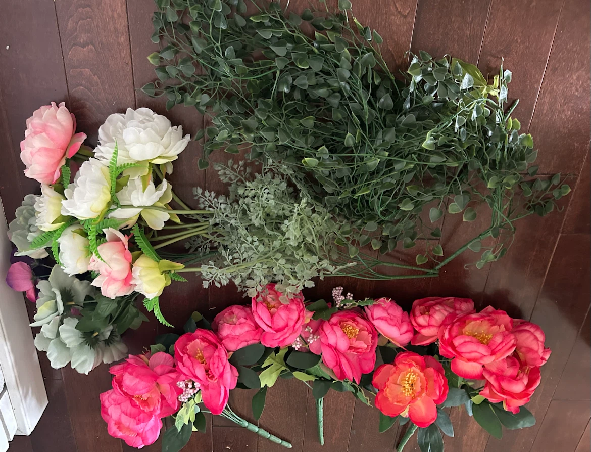 Artificial Flowers and Greenery Bundle - photo 2