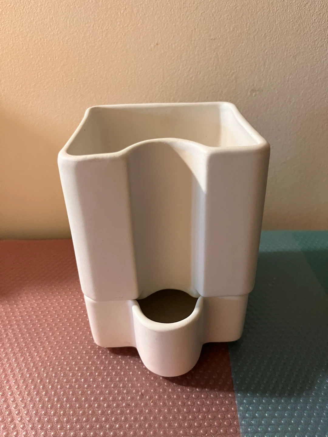 White Ceramic Planter