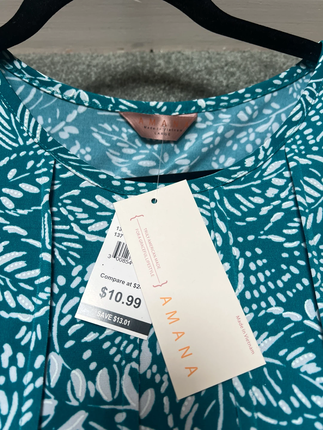 Amana Sleeveless Blouse - Large - photo 2