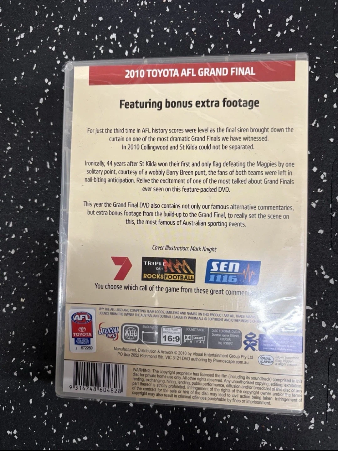 2010 Toyota AFL Grand Final DVD - photo 2