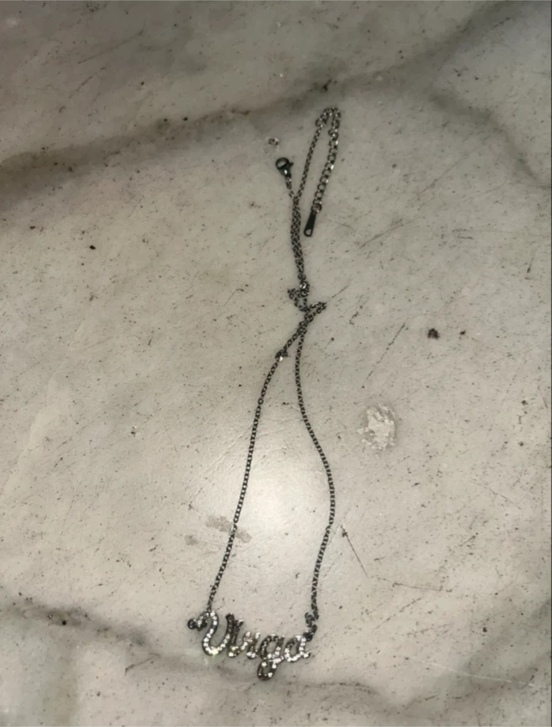 Rhinestone "Virgo" Necklace - photo 2