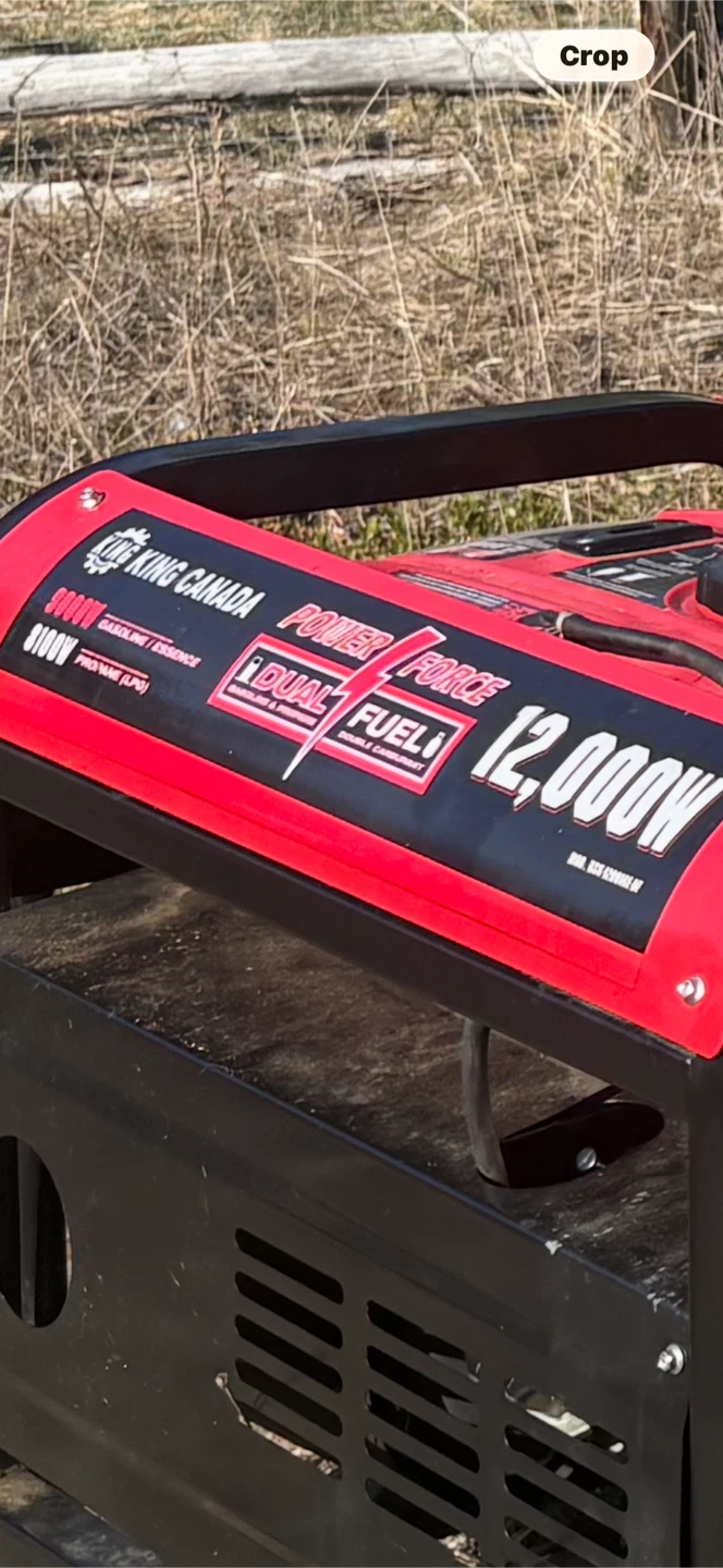 King Canada Power Force Dual Fuel Generator 12,000W - photo 5