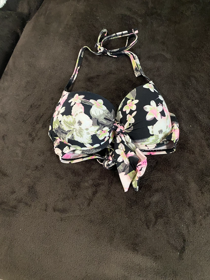 Floral Print Bikini Top