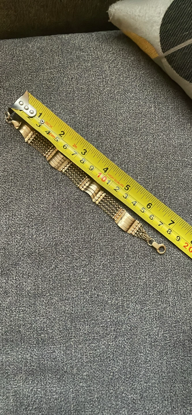 14kt Gold Bracelet - Italy 7” long - photo 3