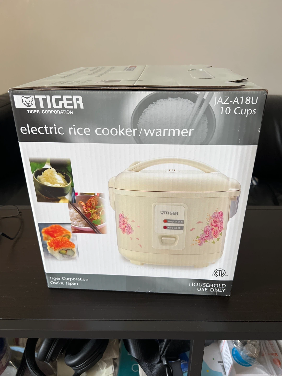 Tiger JAZ-A18U Electric Rice Cooker/Warmer - 10 Cups