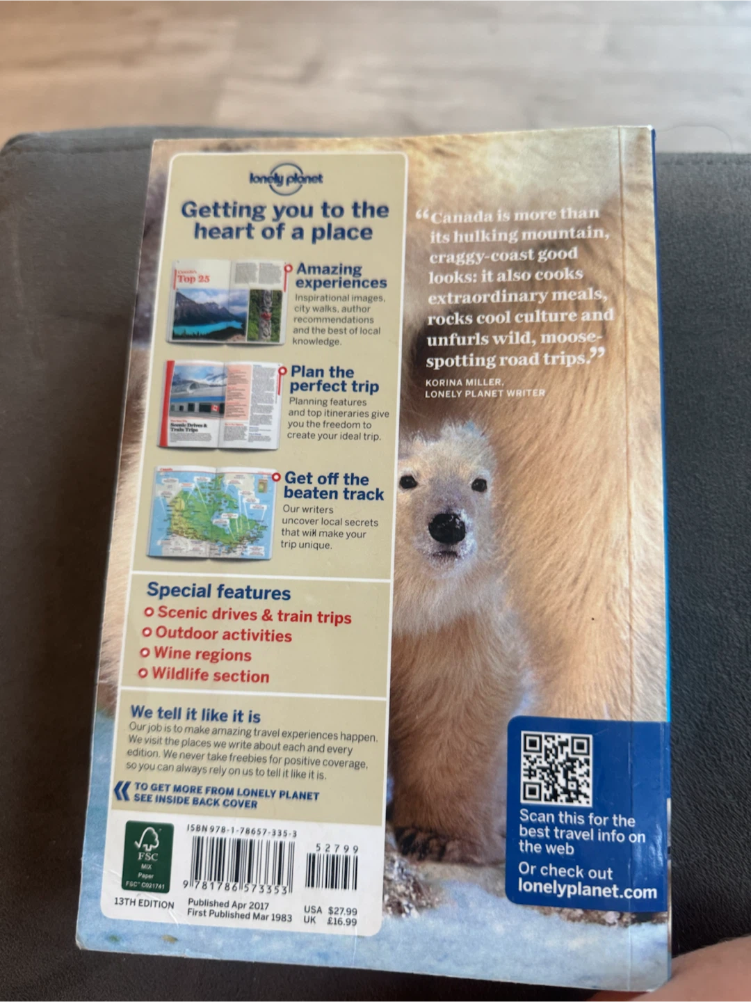 Lonely Planet Canada Travel Guide Book - photo 2