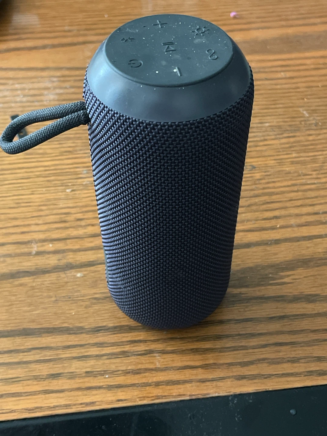 Black Portable Bluetooth Speaker