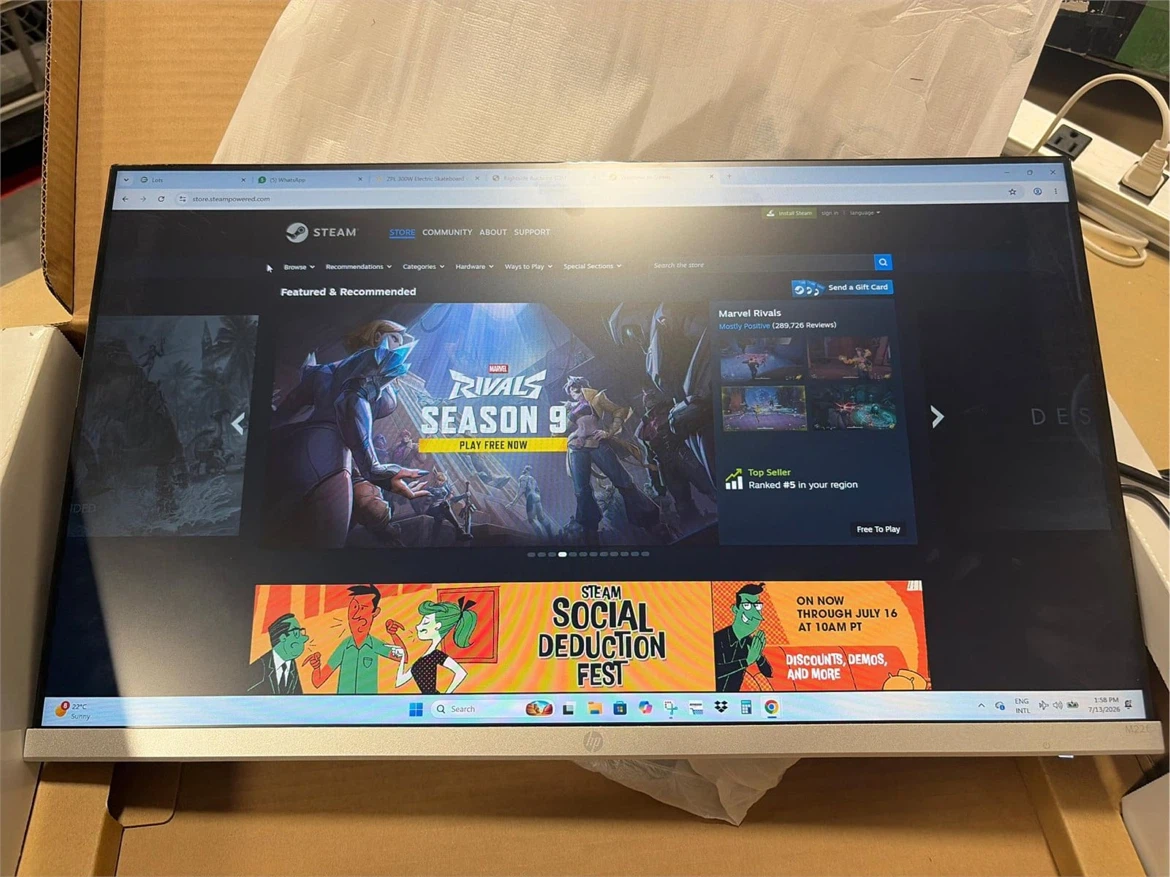 HP Monitor 24” - photo 5