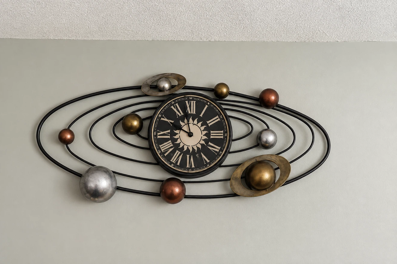 Solar System Wall Clock