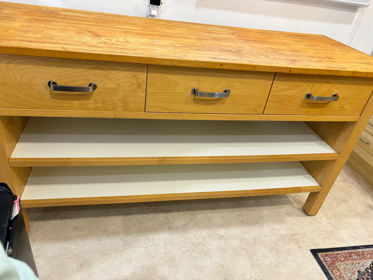 Vintage IKEA VÄRDE Kitchen Island