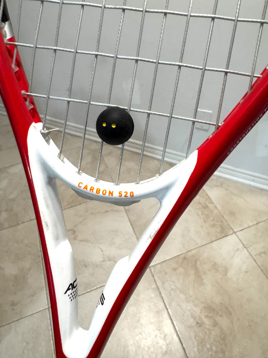 Dunlop Blackmax Carbon 520 Squash Racquet - photo 4