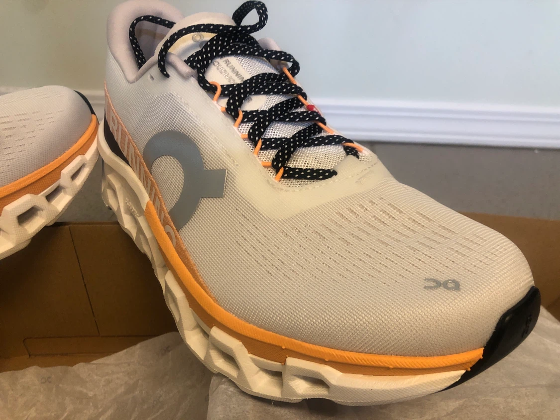 On Cloudmonster 2 Running Shoes - US 9.5 - Ivory Tangerine - photo 2