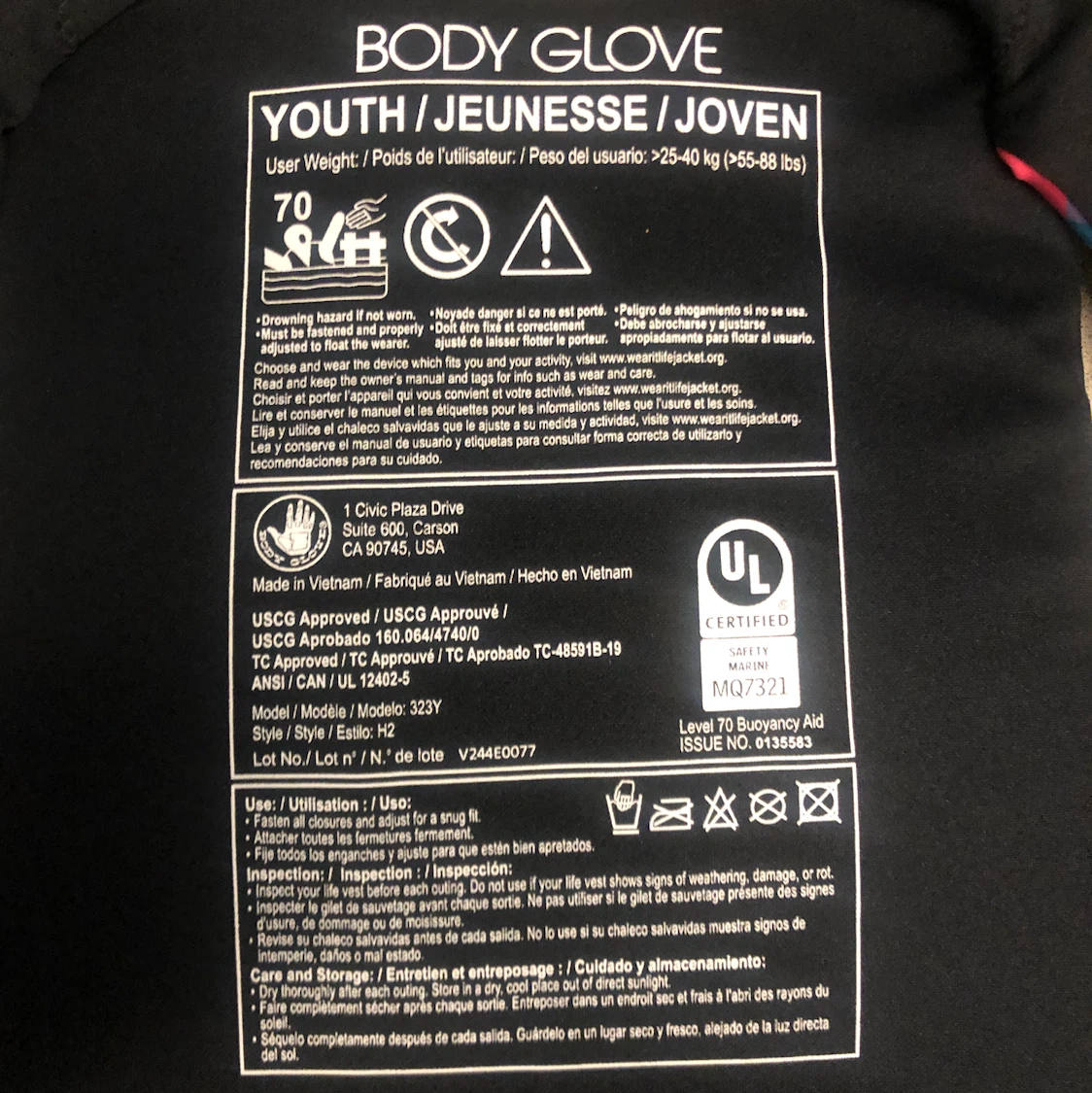 Body Glove Youth Life Jacket - photo 2