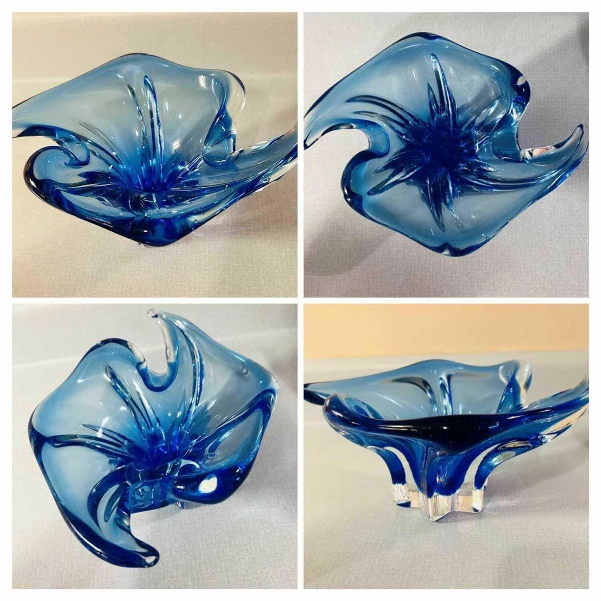 1950s CHALET CANADA 🇨🇦 GLASS BOWL