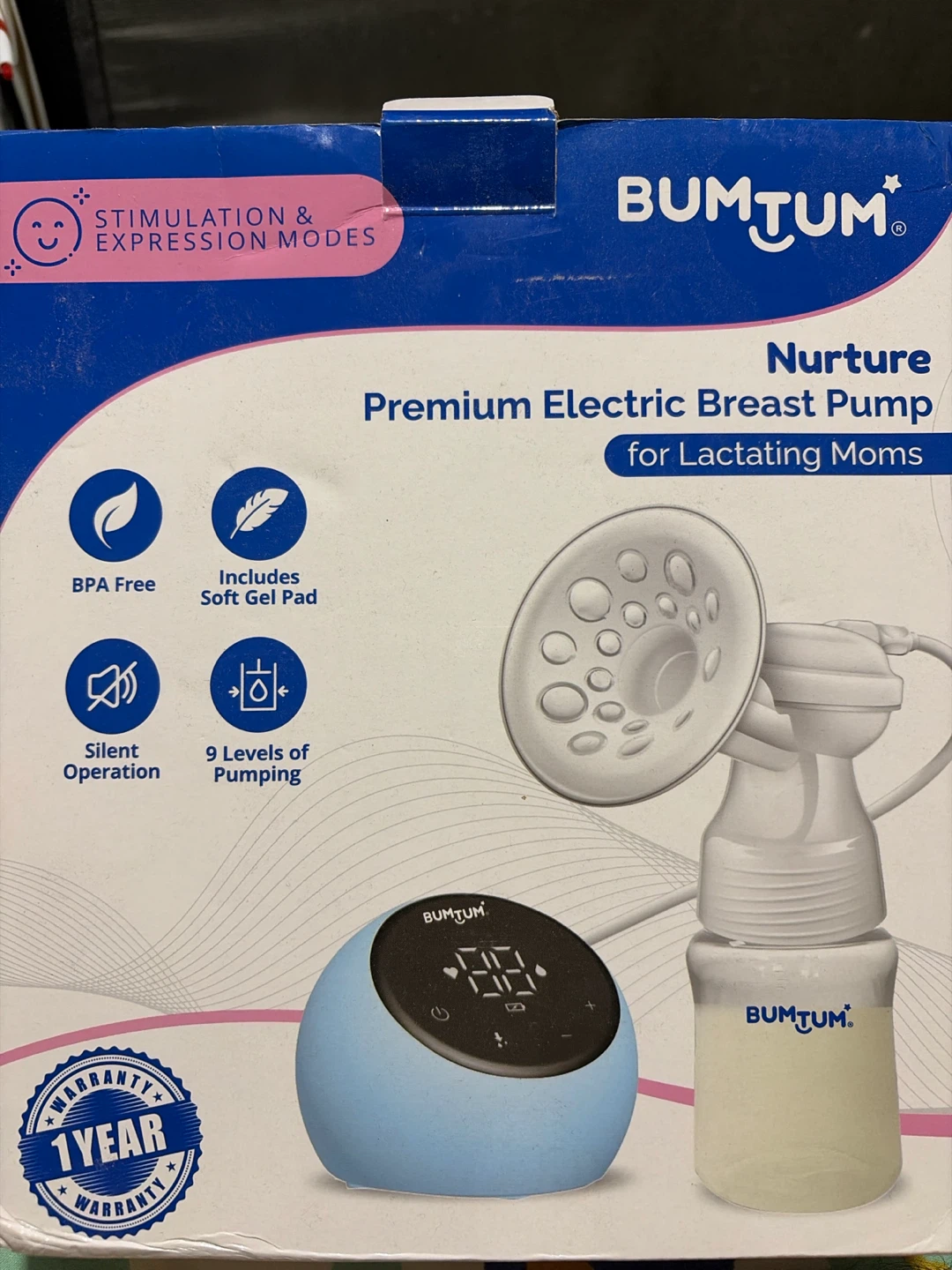 BumTum Nurture Premium Electric Breast Pump