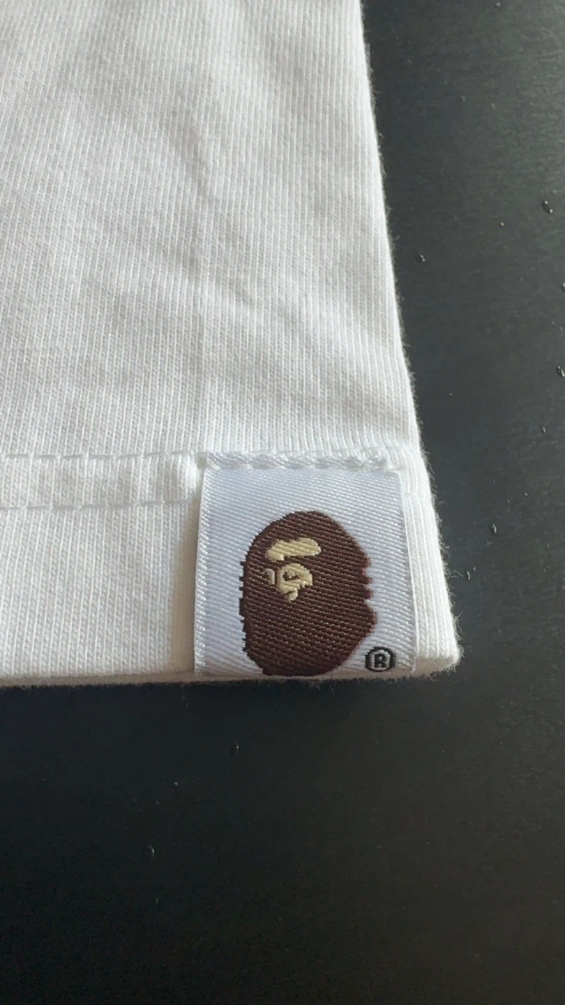 BAPE x Chrome Hearts White T-Shirt fits like M - photo 3