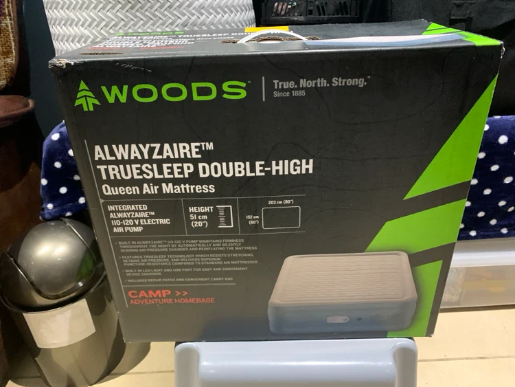 Woods AlwayzAire Queen Air Mattress