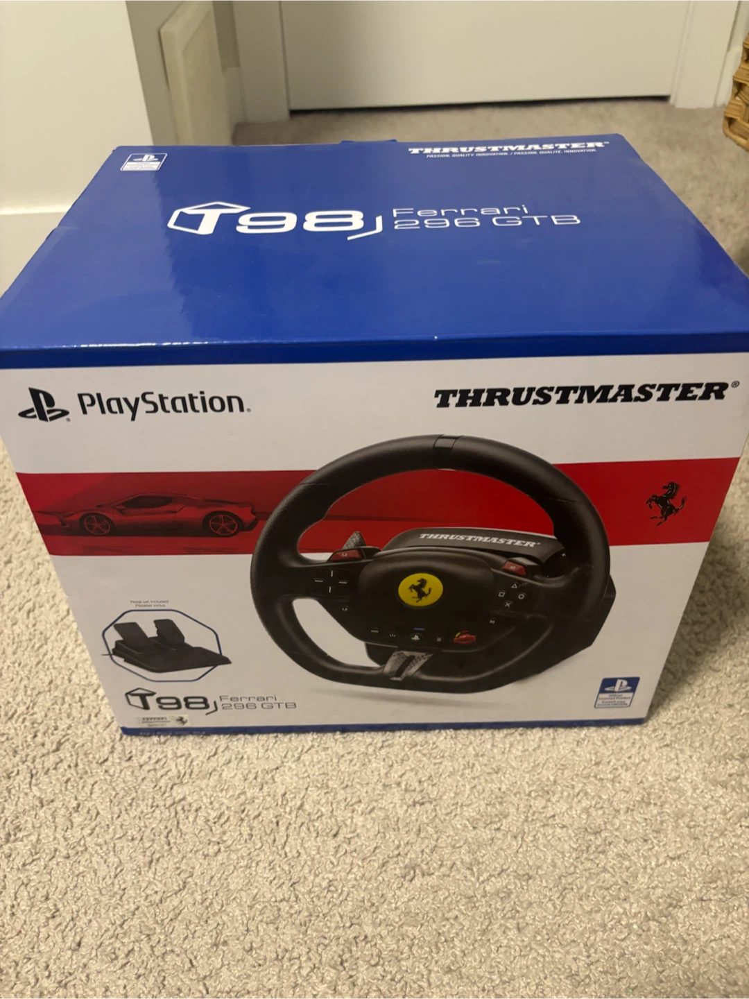 Thrustmaster T98 Ferrari 296 GTB Racing Wheel CASH ONLY