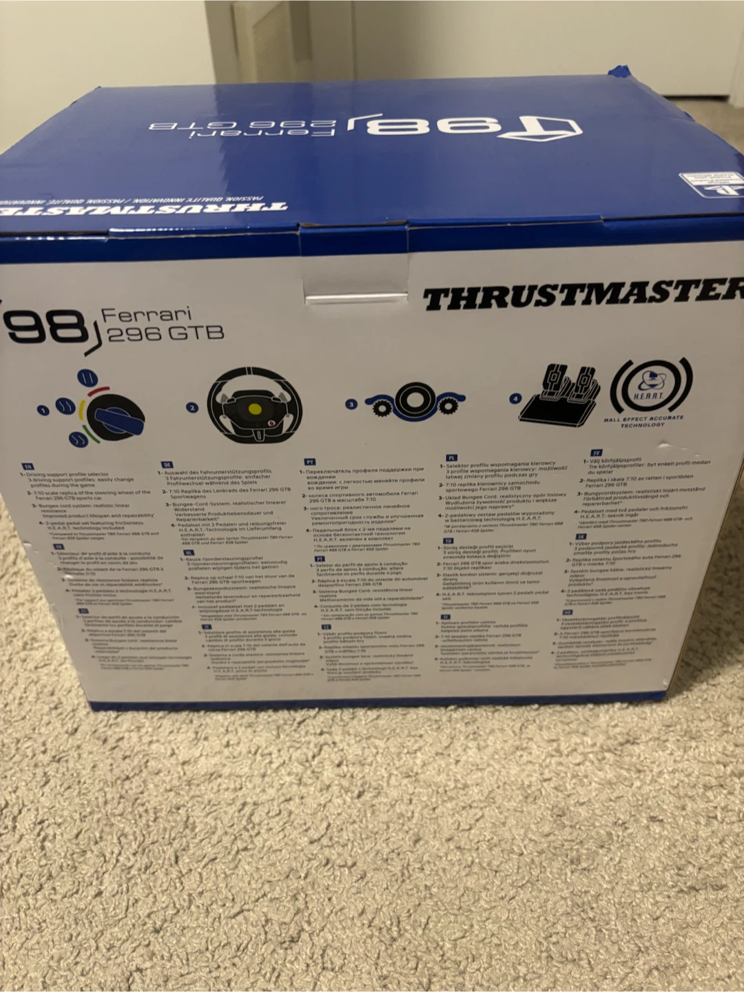 Thrustmaster T98 Ferrari 296 GTB Racing Wheel CASH ONLY - photo 2