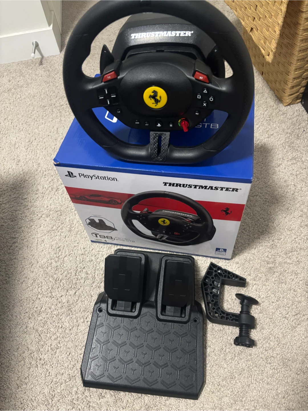 Thrustmaster T98 Ferrari 296 GTB Racing Wheel CASH ONLY - photo 3