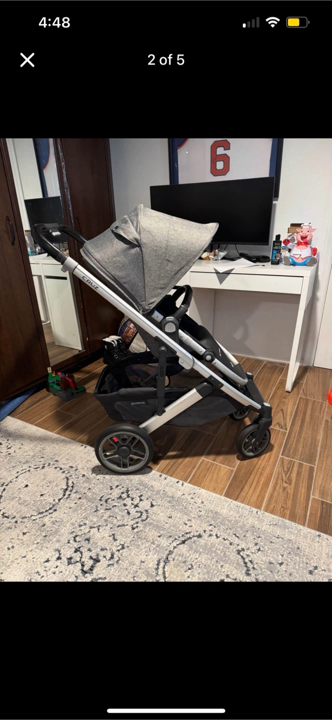 UPPAbaby Cruz V2 Stroller - Grey Melange - photo 4