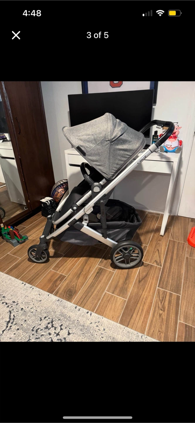 UPPAbaby Cruz V2 Stroller - Grey Melange - photo 5