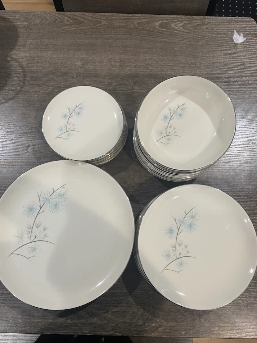 Vintage Floral Dinnerware Set