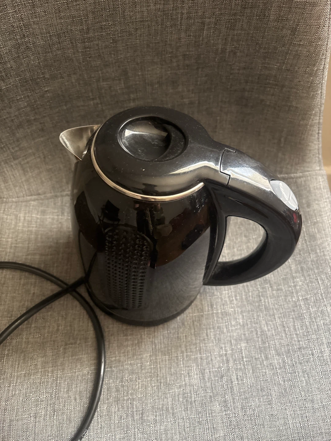 Black Cordless Electric Kettle with Power Base - photo 2