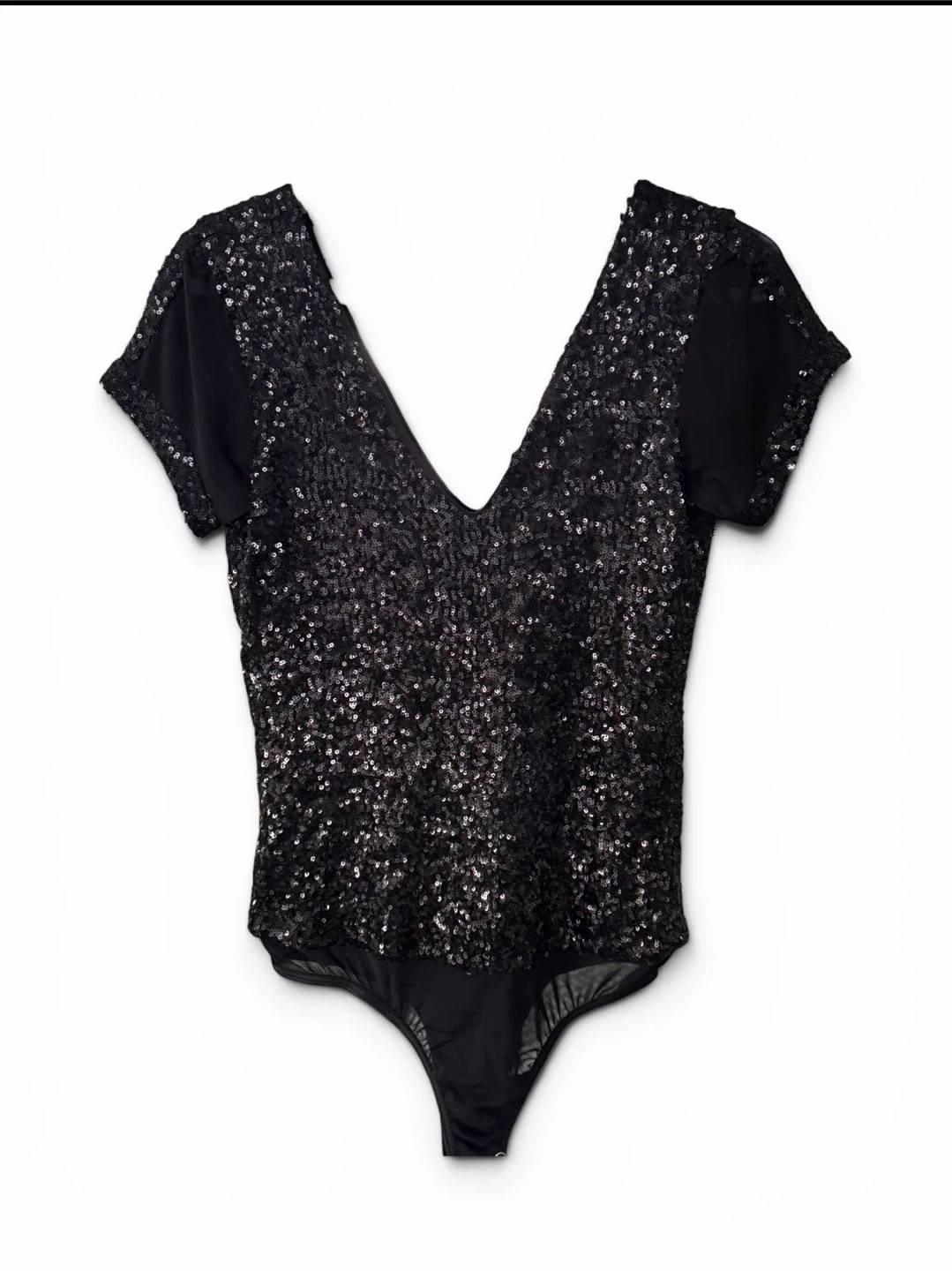 BEBE sequin one piece body suit Size M - photo 2