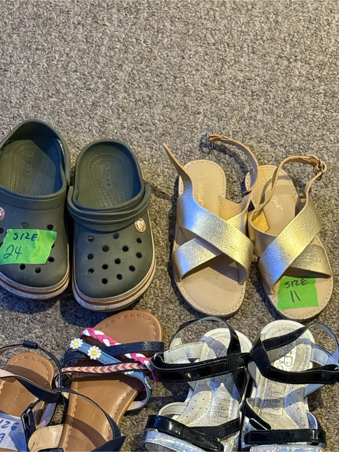 Bundle of Kids' Sandals and Crocs - photo 2