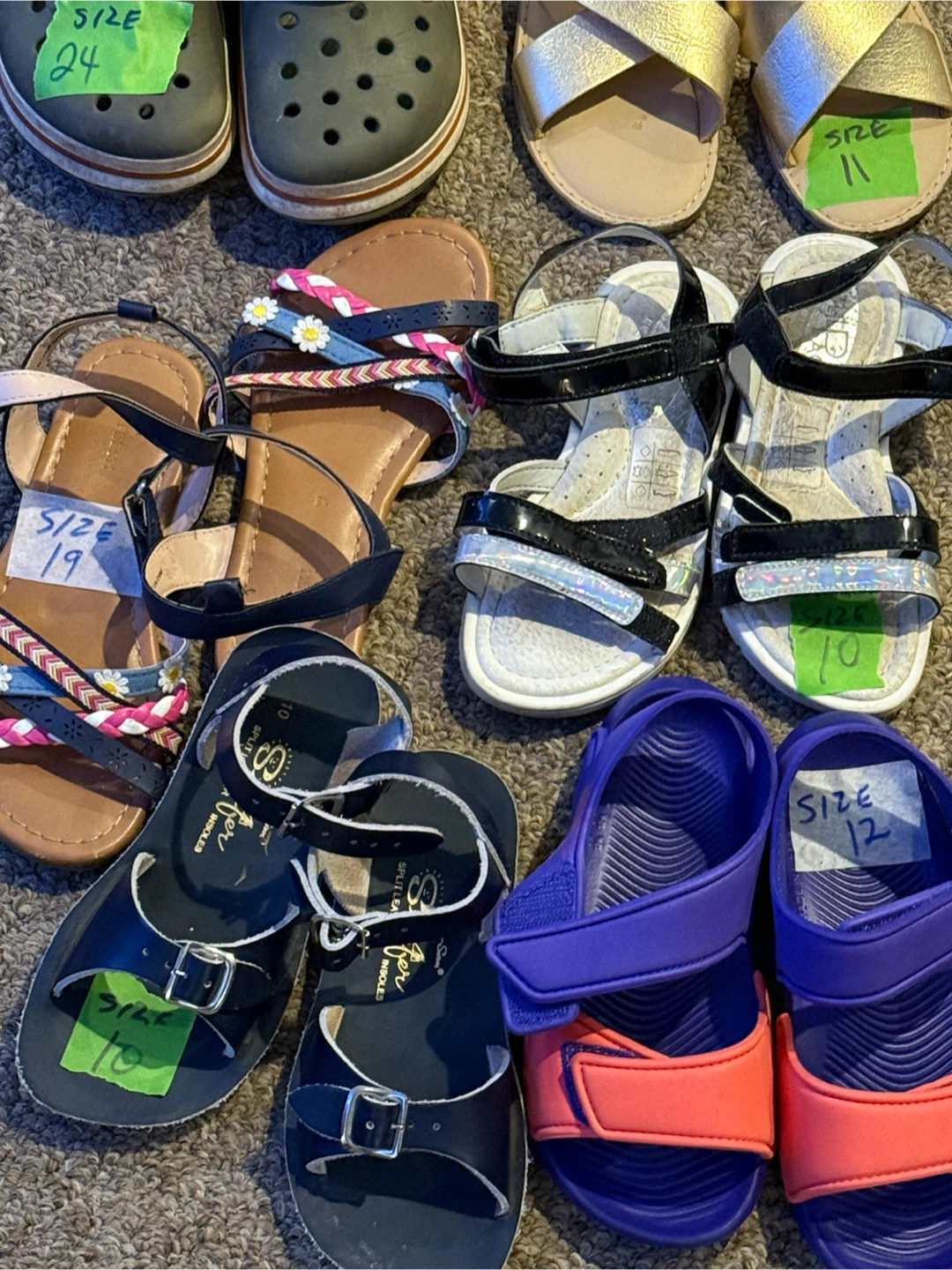 Bundle of Kids' Sandals and Crocs - photo 3