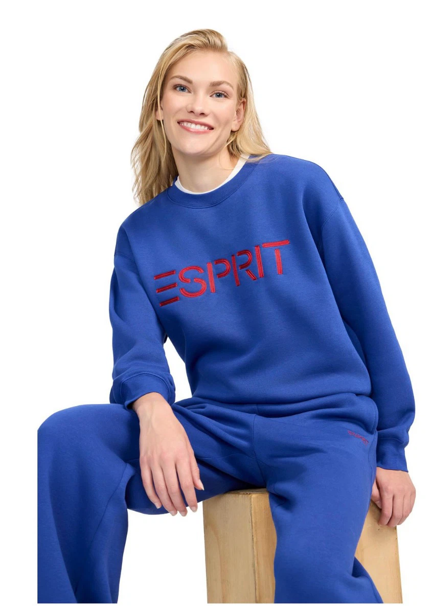 ESPRIT Women’s Logo 80s Sweatsuit (2 Pc) High-Rise Wide Leg *NEW - photo 4