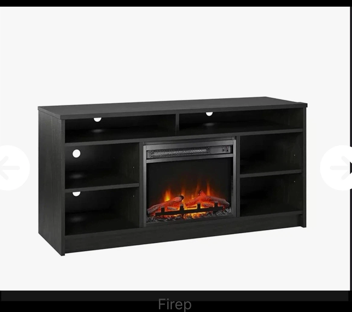 NEW)Bartosh TV Stand for TVs up to 55" with Firep
