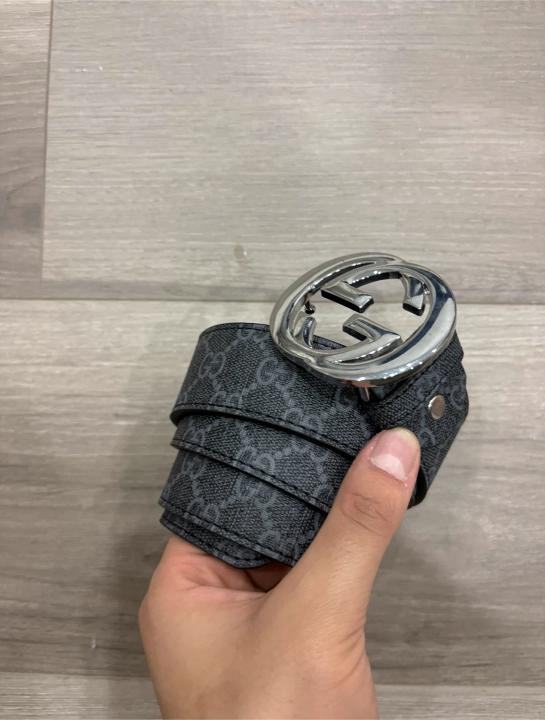 Reversible designer belt