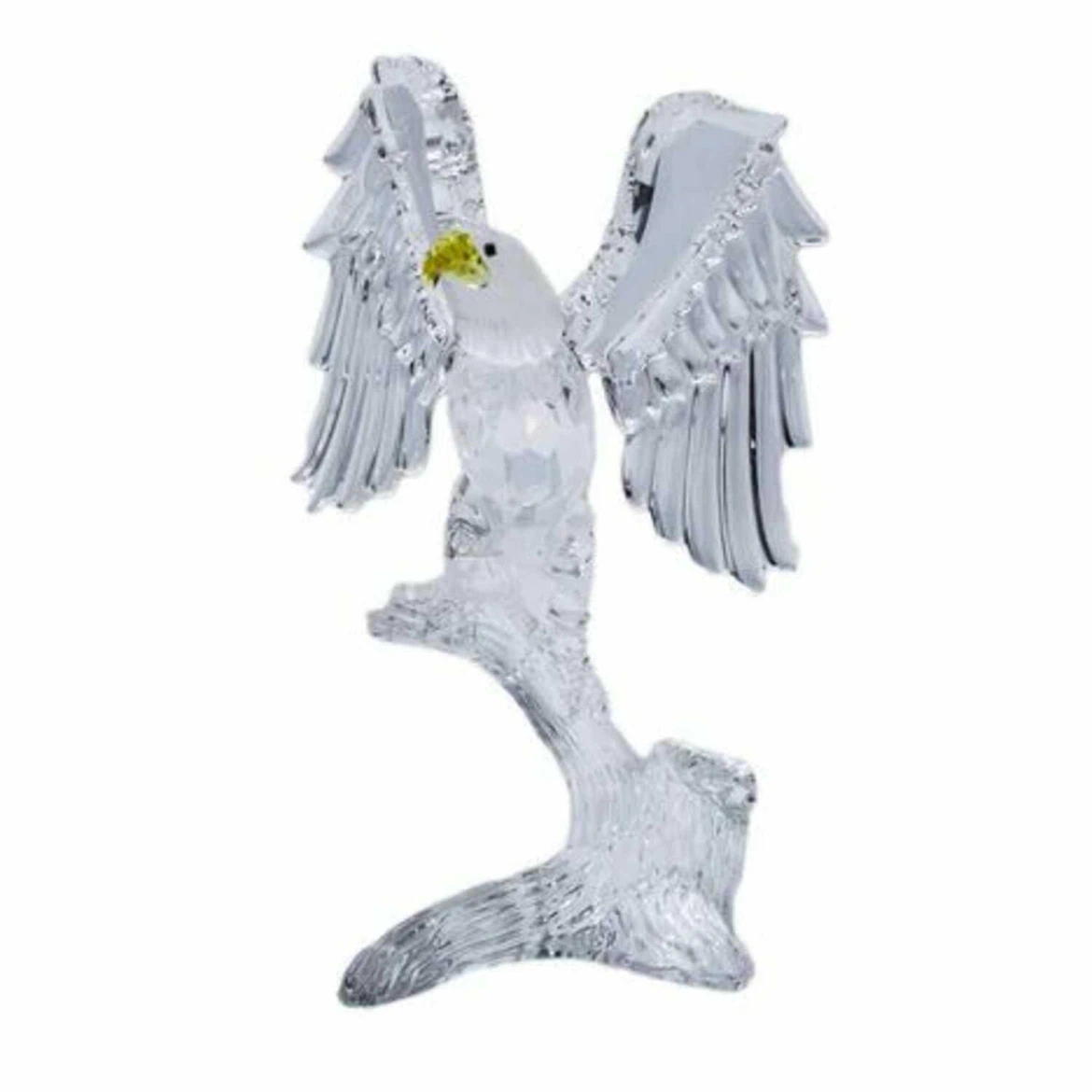 Swarovski Crystal Eagle Figurine: NIB & COA